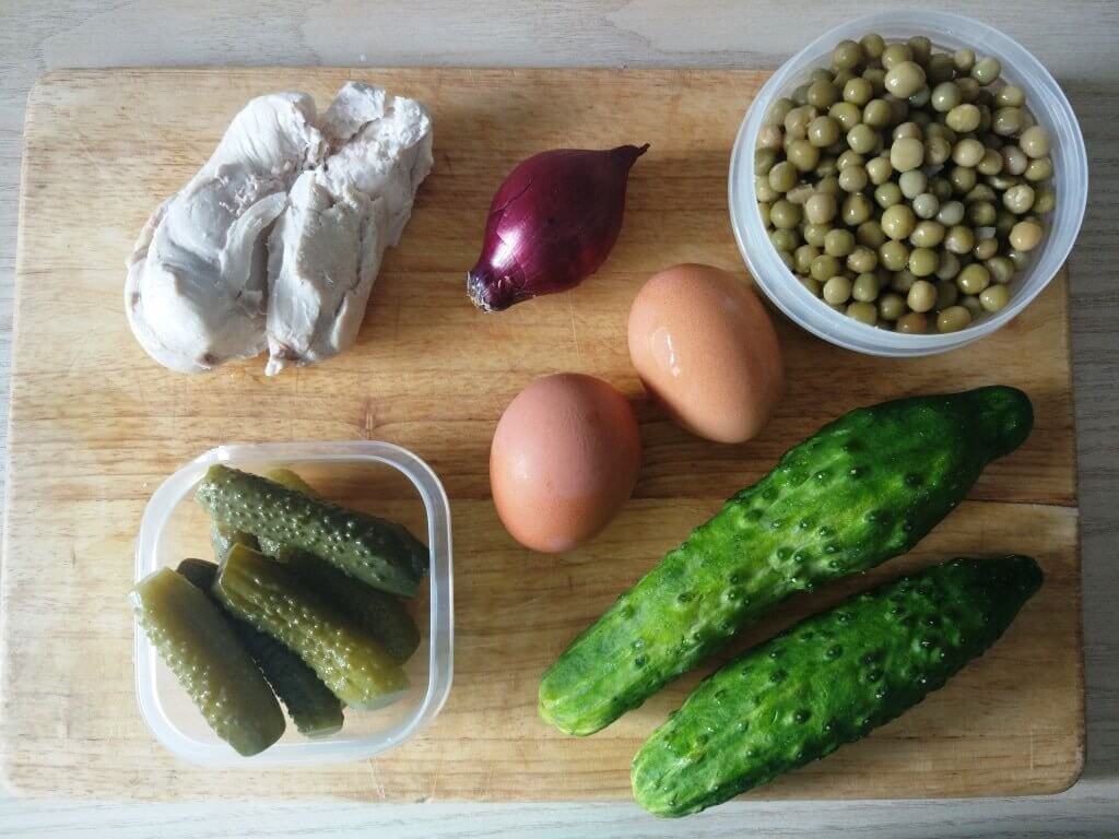 Ингредиенты для салата