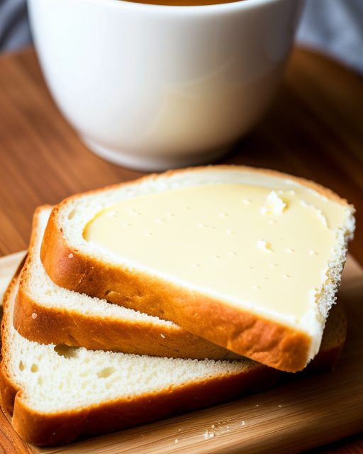 Масло на хлебе